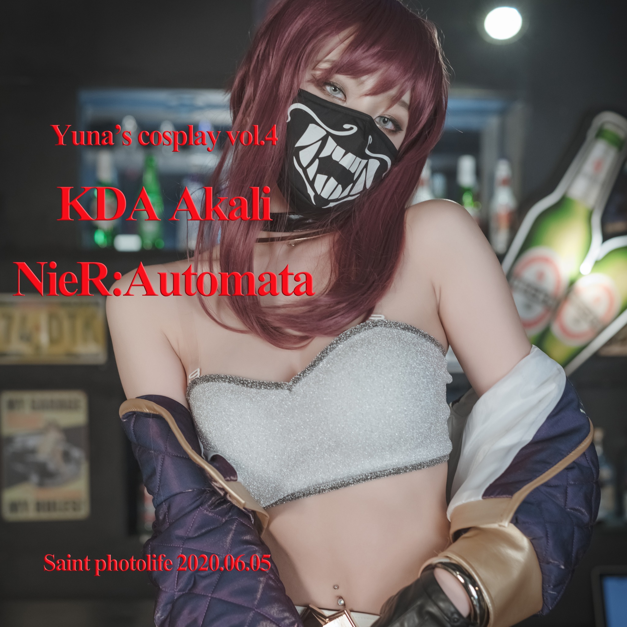 图片[1]-Yuna (윤아) – NO.019 SAINT Photolife-VOL.04 KDA Akali  Nier Automata 2B[65P]-XikXak
